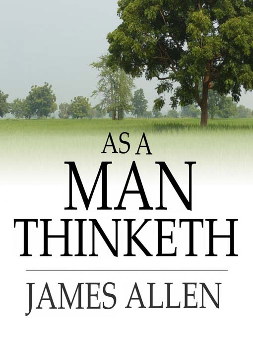 Cover image for As a Man Thinketh